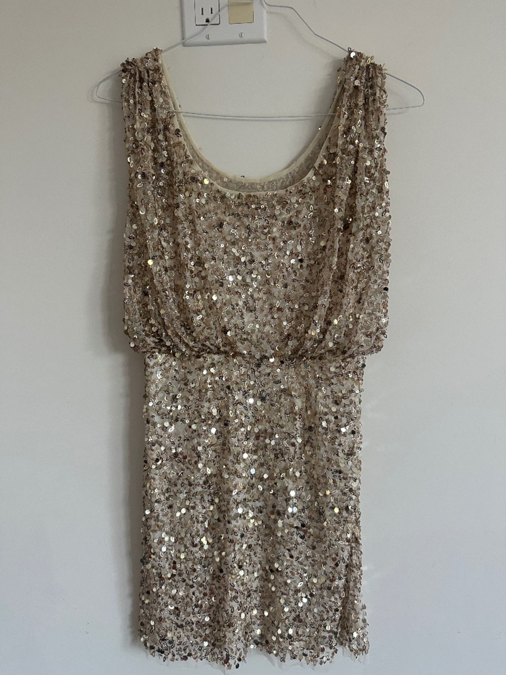 Sequin cocktail party dress